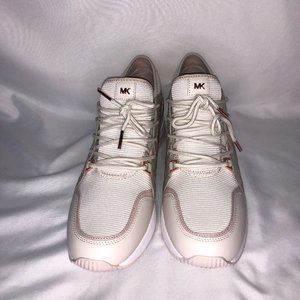 Michael Michael Kors Liv Mixed Media Logo Trainers